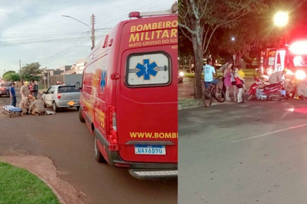 Imagem de compartilhamento para o artigo Em menos de 2 horas, Corpo de Bombeiros atende dois acidentes com vítimas em Chapadão do Sul da MS Todo dia